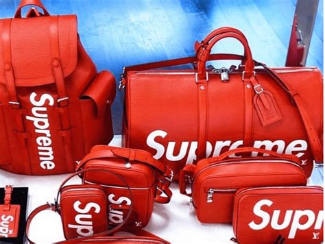 louis vuitton collab supreme price